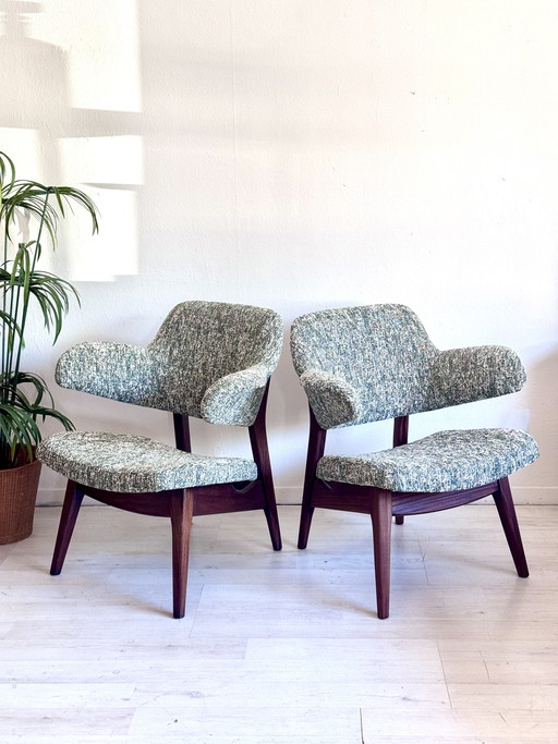 Poltrone vintage Louis van Teeffelen, anni '60