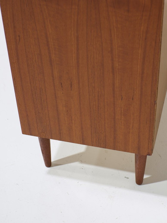 Image 1 of Commode haute en teck, style danois vintage des années 1960
