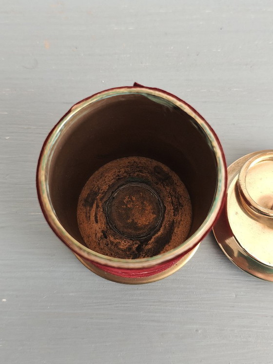 Image 1 of Antico barattolo/tabacchiera per tabacco