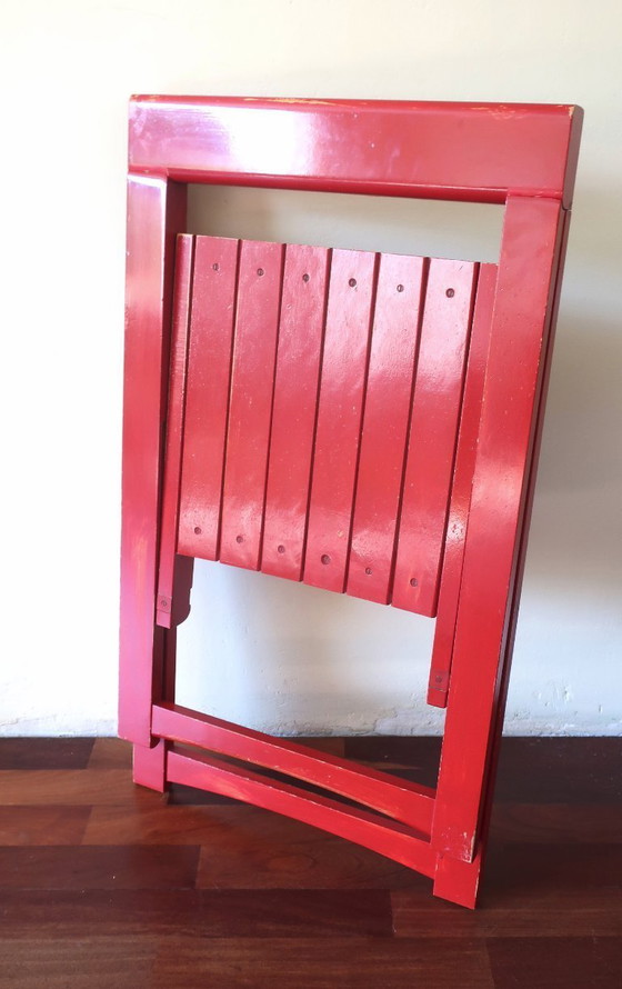 Image 1 of Sedia pieghevole vintage - Aldo Jacober - Modello: Trieste