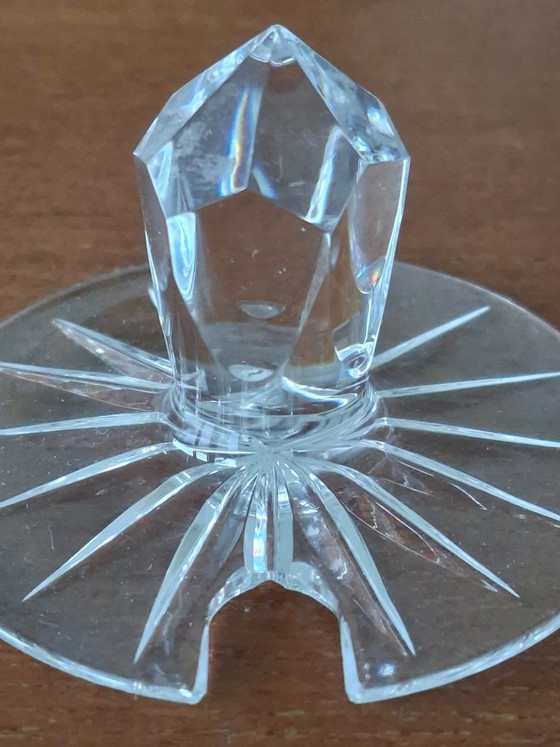 Image 1 of Bohemian Crystal - honey/jam jar