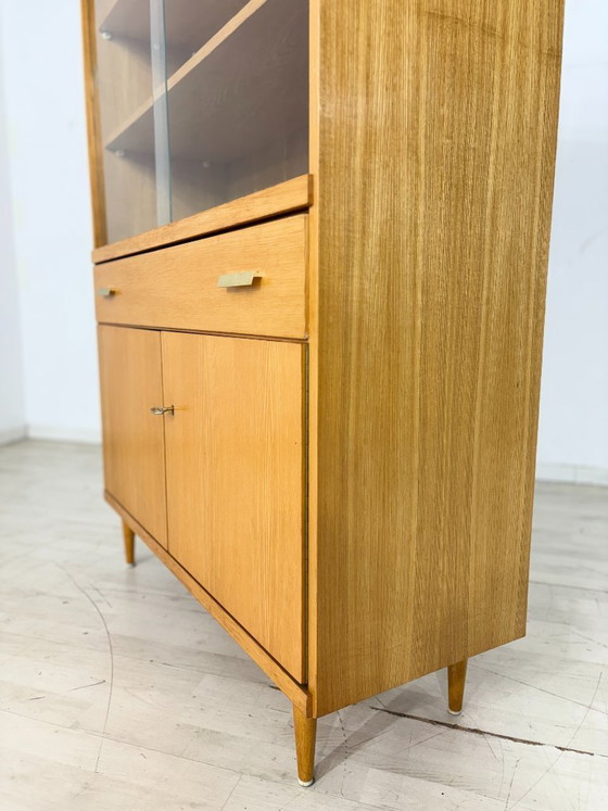 Image 1 of Elegant mid-century highboard – stylish display cabinet from the 1960s