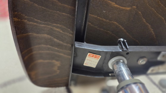 Image 1 of Een paar SE 68 orkeststoelen van Egon Eiermann voor Wilde + Spieth, Duitsland, jaren 70.