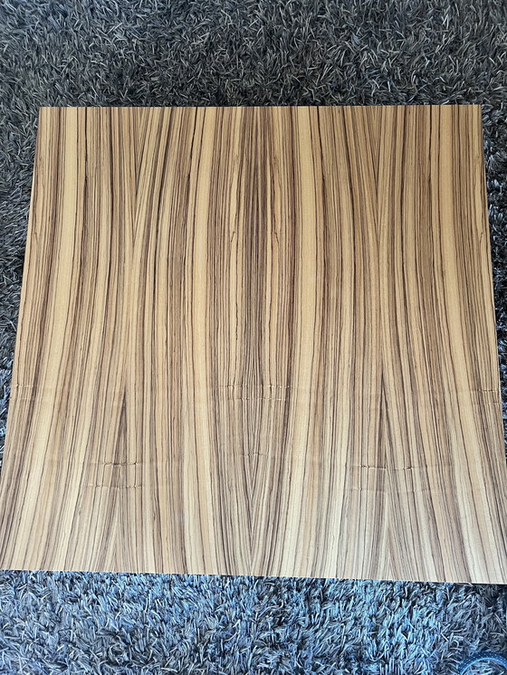 Image 1 of Artifort Mare salontafel zebranohout