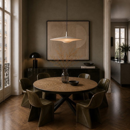 Gerard Geytenbeek Mid-Century Wenge Eetkamertafel