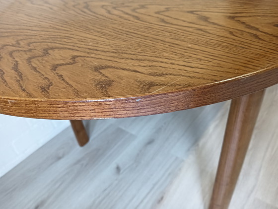 Image 1 of Mesa extensible, roble macizo