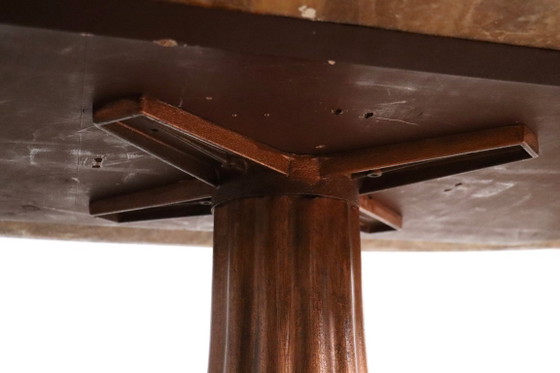 Oval Onyx Marble Dining Table By Angelo Mangiarotti, Italy, 1970s – Iron, Vintage (photo 13 of 14)