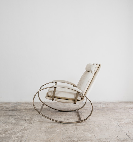 Image 1 of Fauteuil Hollywood Regency des années 1970 par Guido Falschini