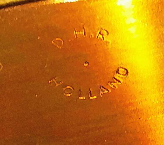 Image 1 of Mr. Holland, lampada a olio con paralume, anni '50