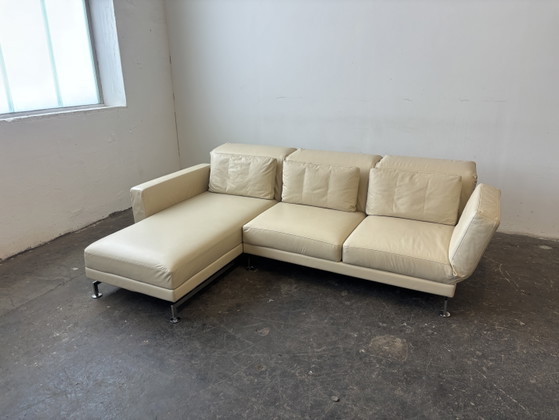 Brühl Moule Designer Sofa Couch Leather – Seating area (photo 3 of 13)