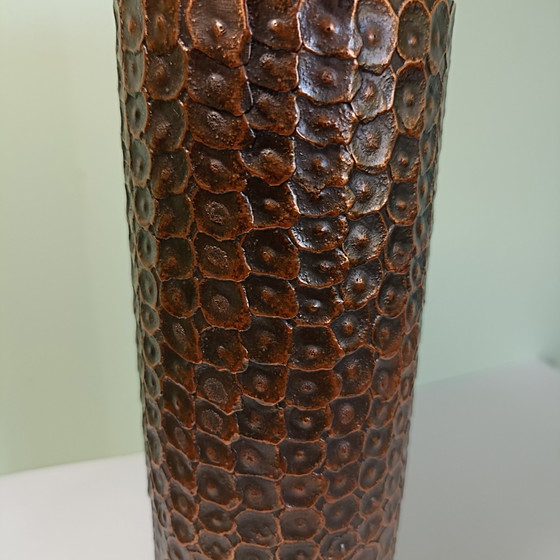Vintage Brutalistische Bronzen Vaas – Carl Auböck (Wenen) – Carl Aubock, Vazen (photo 7 of 9)