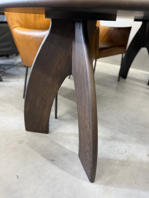 Table à manger ovale danoise Hofstede Raanhuis Arona 190 x 100