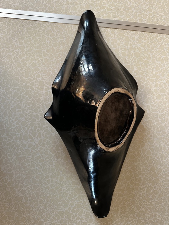 Image 1 of Large vintage ceramic bowl/empty pocket attributed to Vallauris