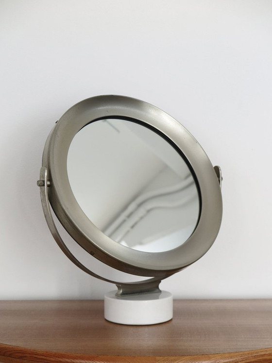 Miroir de table de Sergio Mazza pour Artemide, Italie, années 60 – Marbre, Italian Design (photo 11 of 11)