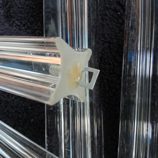 tube en verre pour lustre ou applique venini italien