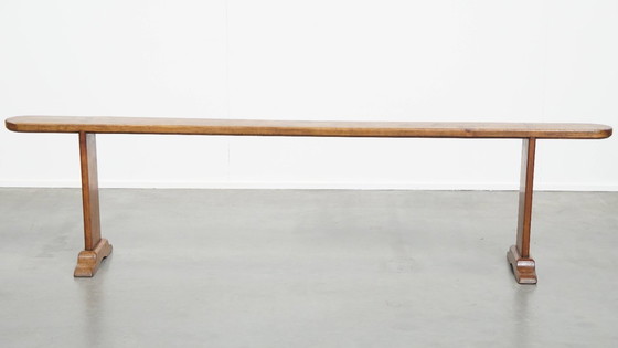 Image 1 of Antique French hall bench/bench for the dining table