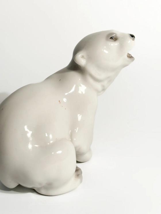 Figurina di orso polare in ceramica russa degli anni '50 – Sculture (photo 7 of 7)