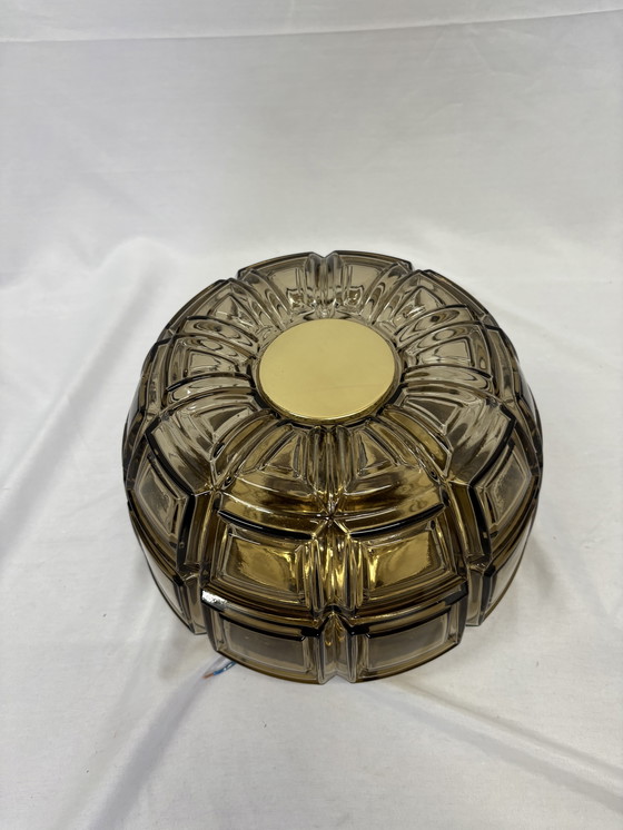 Image 1 of Plafonnier/applique murale vintage Glashütte Limburg des années 1960