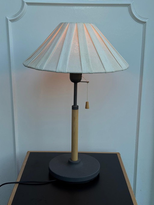 Lampe Ikea vintage – tafellampen, Metal, Textile