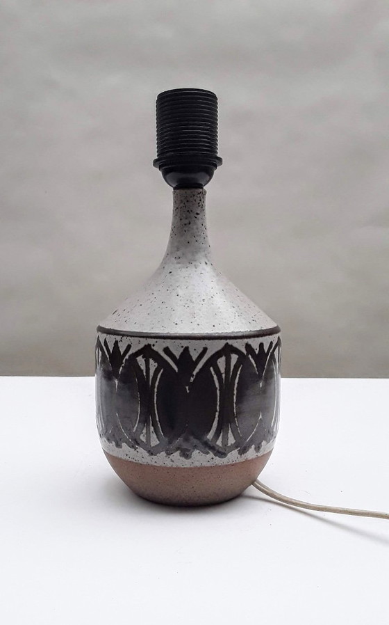 Image 1 of Deense Keramische Tafellamp Marianne Starck 1960,s