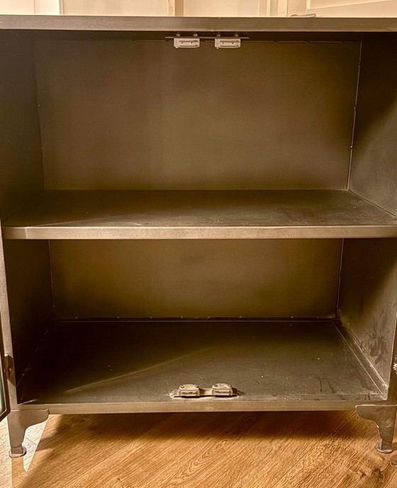 Image 1 of Ruff industrial storage cabinet with two glass doors