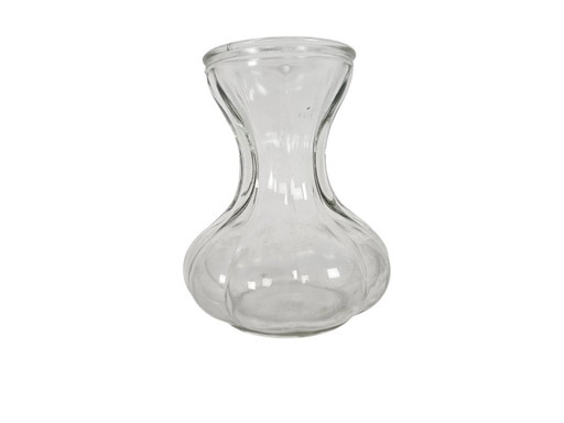 Leerdam Glass - Andries Copier - Vase Jacinthe/Ail - Verre Pressé - Modèle 583 - Années 50