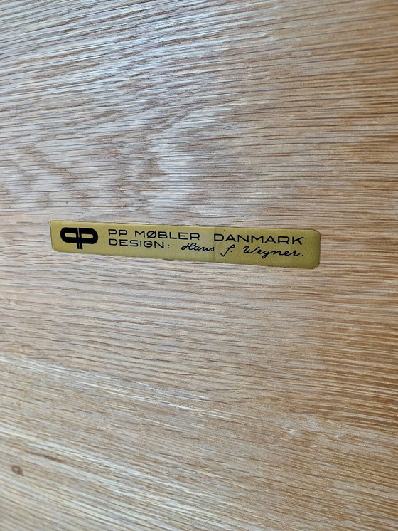 Image 1 of Hans J. Wegner coffee table – PP Møbler – solid oak – with original label