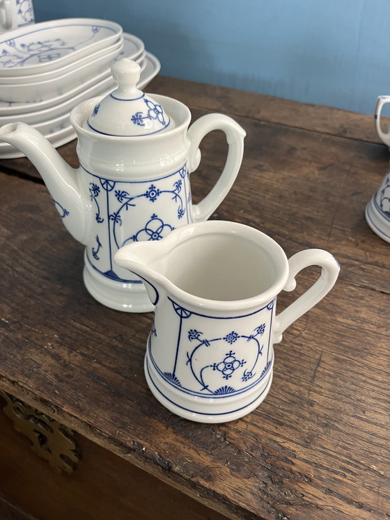 Image 1 of Blau Saks Strohblume servies compleet 150+