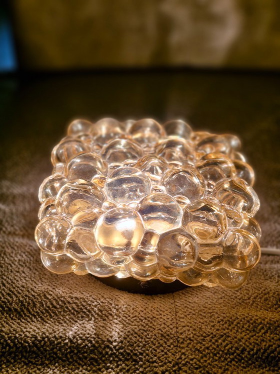 Image 1 of Lampada da soffitto vintage a bolle Helena Tynell Glashutte Limburg