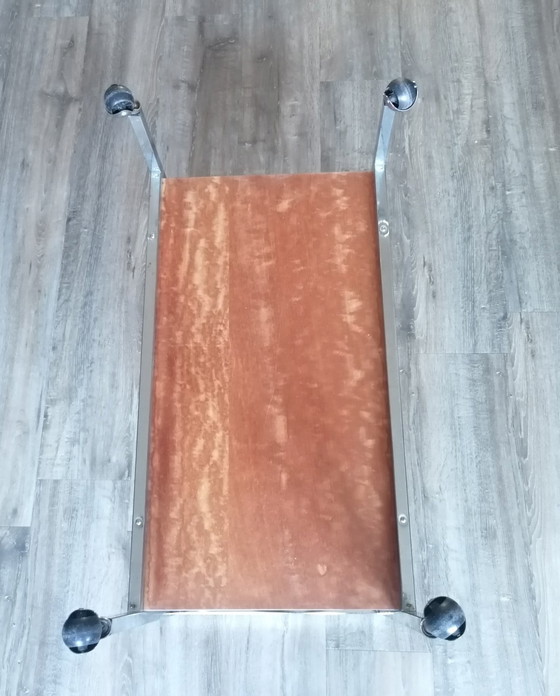 Image 1 of 70s Trolley/Side Table/Serving Trolley Style Wilhelm Renz