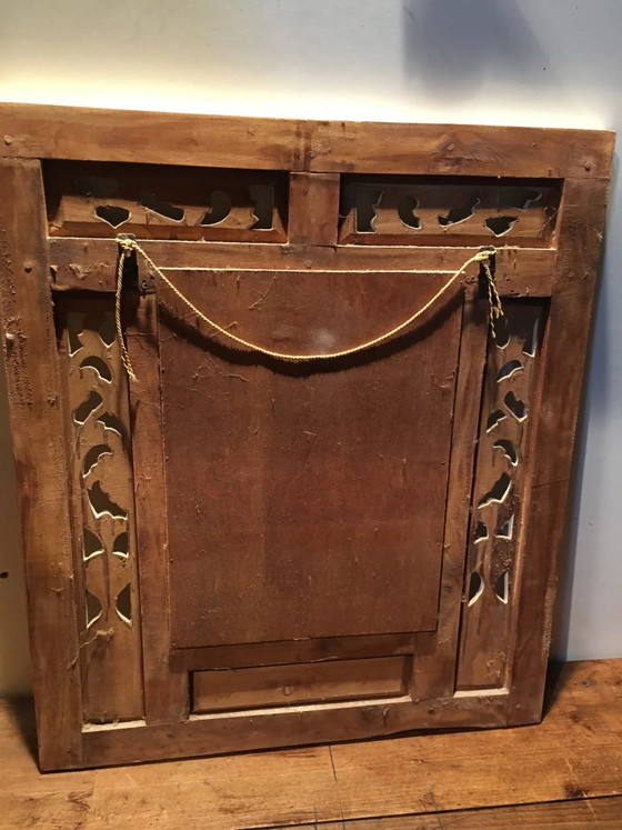 Specchio con persiane, stile coloniale, 60x70cm – Legno (photo 8 of 10)