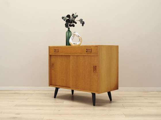 Image 1 of Mueble de fresno, diseño danés, década de 1960, fabricación: Dinamarca