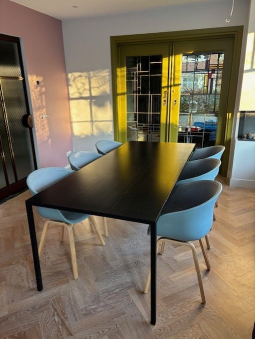 Arco Slim table black (210x90)