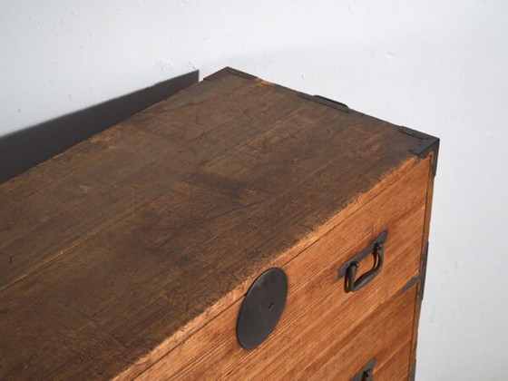 Tansu giapponese antico - Periodo Meiji / Taishō (ca. ) #25 – Cassettiere, Iron (photo 12 of 40)