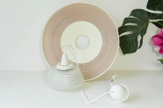 Image 1 of Vintage hanging lamp space age lamp UFO vintage 50s 60s 70s Rotaflex lamp
