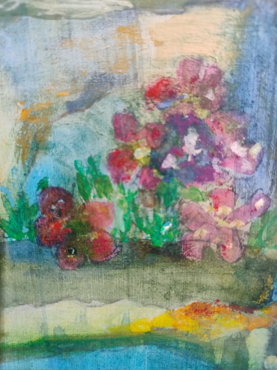 Image 1 of Painting Kitty Blüm Rock Growth