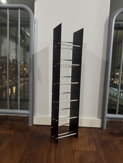 Étagère à CD/Bibliothèque Pol Quadens en métal