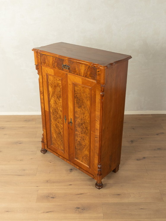 Antieke Wilhelminische vertiko uit circa 1880 – Ladekasten, Hout (photo 5 of 10)