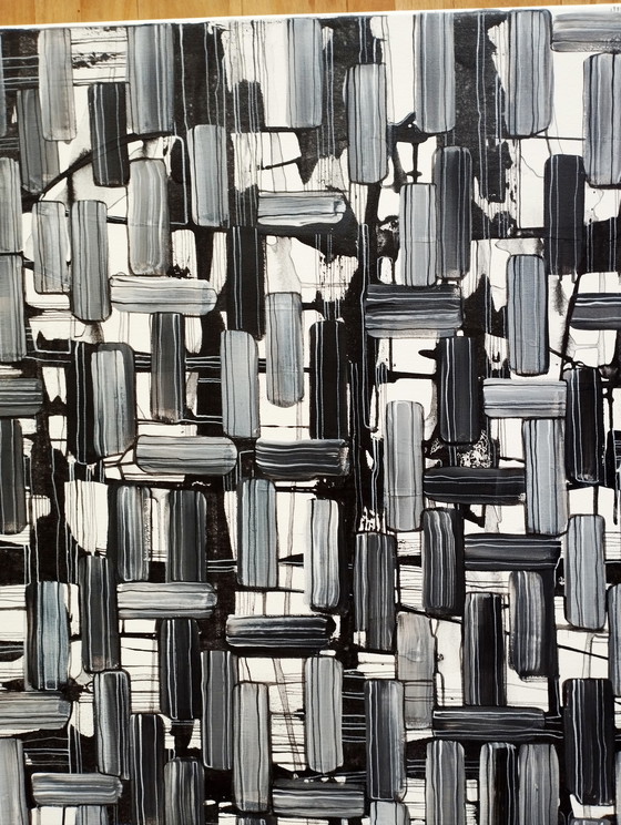 Image 1 of Natia Antadze Abstracte compositie XXL