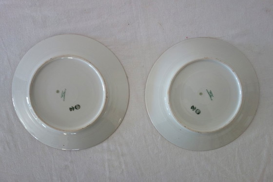 Image 1 of 2 dinner plates, soup plates, dessert plates and Legrand Limoges 1920 serving dish