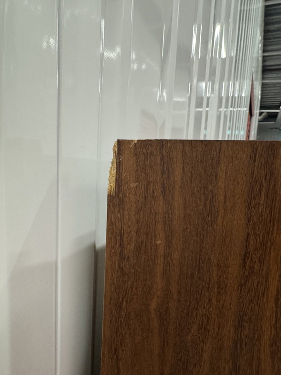 Image 1 of Iconic Teak Mid - Century Vintage Beverage Cabinet from the 1950s.