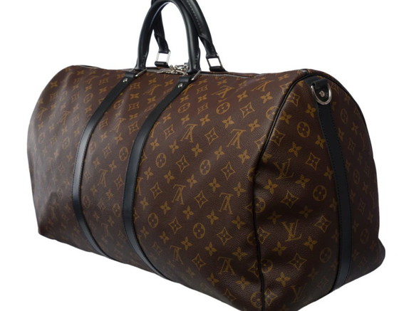 Image 1 of Sac LOUIS VUITTON Keepall en Toile Marron - 102052