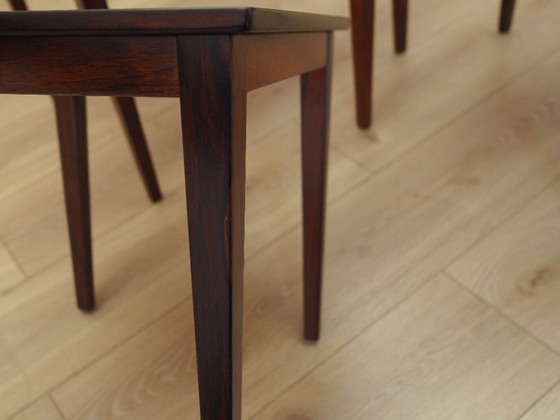 Image 1 of Set of three rosewood coffee tables, Danish design, 1960s, made in Denmark