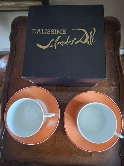 Raro servizio vintage in porcellana di Limoges – Salvador Dalí "Dalissime" (1994) – decoratieve objecten, Porcelain