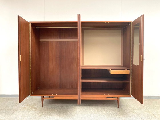 Image 1 of Vintage mid-century teak wardrobe 1960s