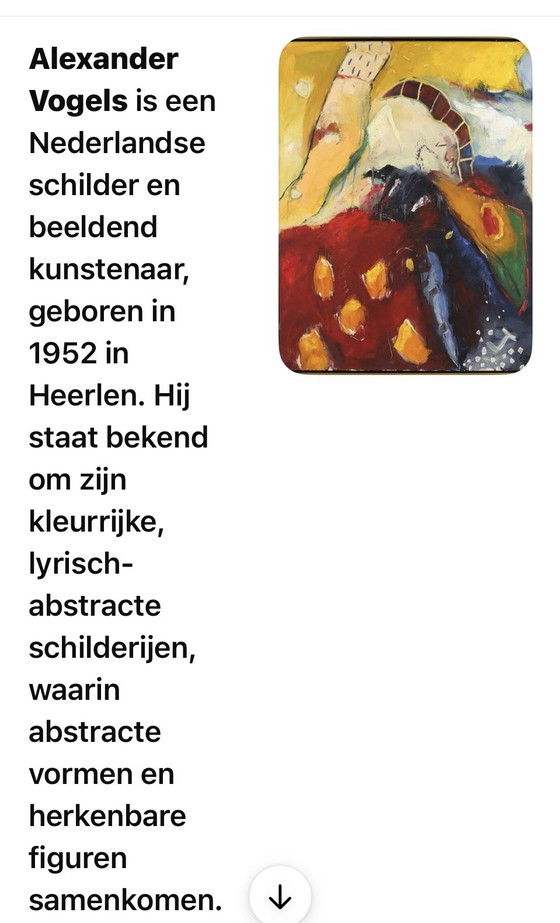 Sérigraphie Alexander Vogels 17/90 – Objets d'art, Verre, Papier (photo 6 of 6)