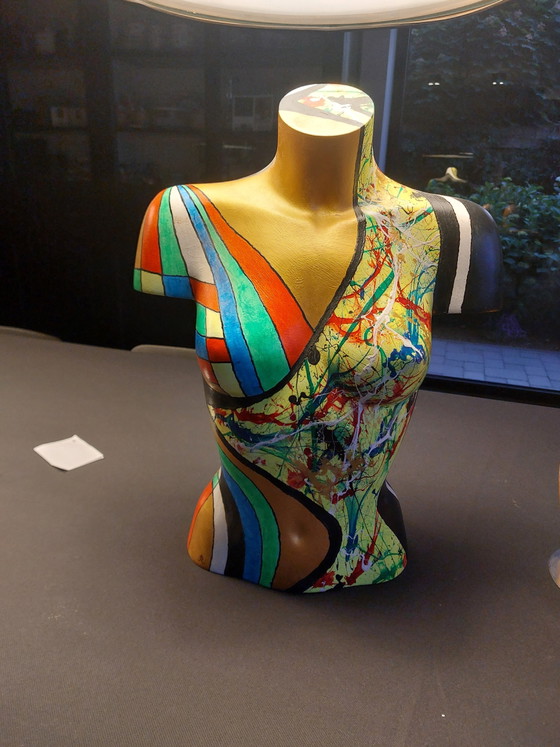 Image 1 of Unique Hand-painted Art Torso Ivana Rösslerová (Art Augenfreud) – No. 12-22