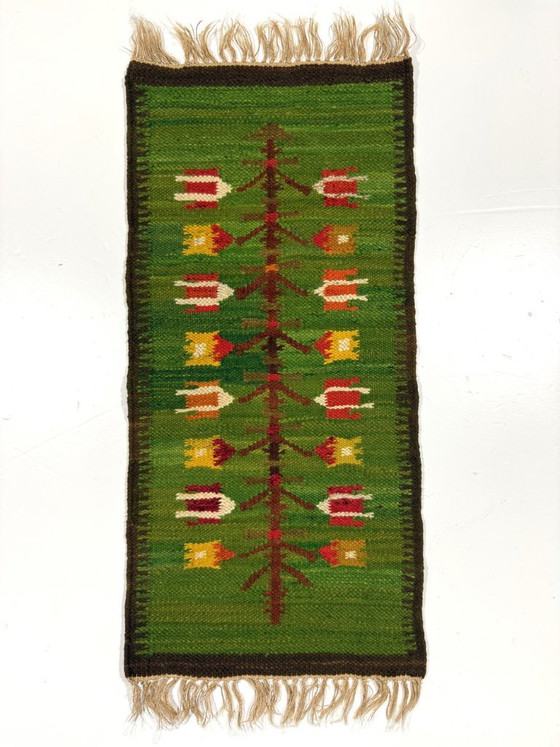 Wool Kelim Wall Hanging Poland 1970s – Wall decoration (photo 3 of 5)