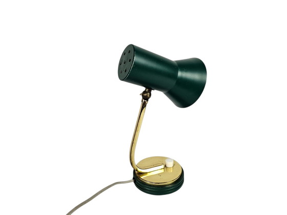 Image 1 of Pfäffle Leuchten - tafellamp -  bureaulamp - Duitsland - metaal - messing - 70's