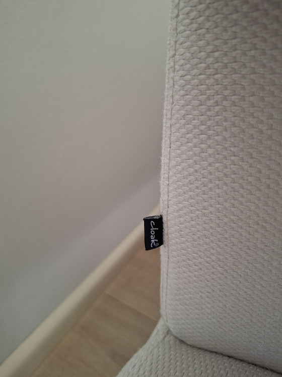 Cloak Havee Designsofa, 3-5 Sitzer Sofas, Chrom, Stoff, Creme (Foto 3 von 5)